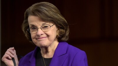 Democratic Sen. Dianne Feinstein of California has died.  She was 90.  (AP Photo/Susan Walsh, File) (AP)