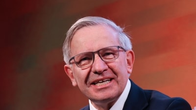 HSBC said that Sherard Cowper-Coles - who also chairs the China-Britain Business Council and is a former British ambassador - had been at a private roundtable discussion and "shared his personal views (Bloomberg file) HSBC said that Sherard Cowper-Coles - who also chairs the China-Britain Business Council and is a former British ambassador - had been at a private roundtable discussion and "shared his personal views (Bloomberg file)