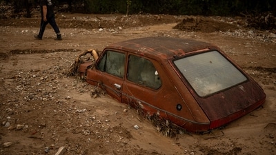 It has promised residents emergency aid while seeking financial assistance from the European Union. (AFP) It has promised residents emergency aid while seeking financial assistance from the European Union. (AFP)
