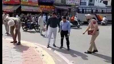 The Punjab and Haryana high court on Friday granted anticipatory bail to former deputy chief minister Sukhbir Singh Badal, then DGP Sumedh Singh Saini and five other cops in the 2015 FIR registered in the Kotkapura police firing case. The Punjab and Haryana high court on Friday granted anticipatory bail to former deputy chief minister Sukhbir Singh Badal, then DGP Sumedh Singh Saini and five other cops in the 2015 FIR registered in the Kotkapura police firing case.