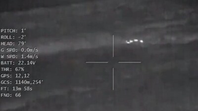 BSF deploys drone technology with night vision capabilities.