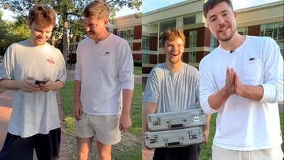 MrBeast paid the college fee of this student. (Instagram/@mrbeast) MrBeast paid the college fee of this student. (Instagram/@mrbeast)