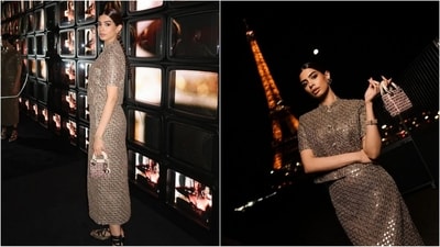 Khushi Kapoor is proving her fashion prowess with back-to-back head-turning looks. The Gen Z style icon recently attended the Dior show at Paris Fashion Week and her looks from the event are taking social media by storm. Previously, the actress wowed in an elegant white dress and this time she opted for a dazzling co-ord set that is sure to leave you in awe. All the fashionistas are in love with Khushi's incredible sense of style, while we can't take our eyes off her. (Instagram/@khushi05k) Khushi Kapoor is proving her fashion prowess with back-to-back head-turning looks. The Gen Z style icon recently attended the Dior show at Paris Fashion Week and her looks from the event are taking social media by storm. Previously, the actress wowed in an elegant white dress and this time she opted for a dazzling co-ord set that is sure to leave you in awe. All the fashionistas are in love with Khushi's incredible sense of style, while we can't take our eyes off her. (Instagram/@khushi05k)