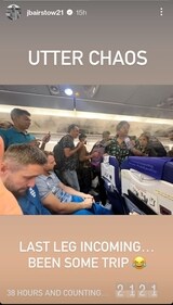 Jonny Bairstow's Instagram story (Instagram) Jonny Bairstow's Instagram story (Instagram)