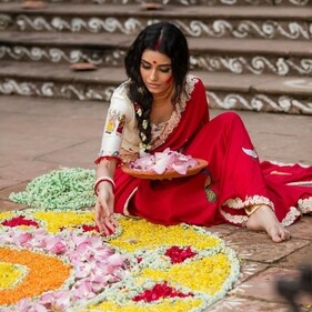 A design by Sayanti Ghosh Designer Studio, which is part of this lifestyle exhibition. A design by Sayanti Ghosh Designer Studio, which is part of this lifestyle exhibition.