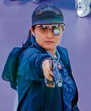 Shooter Palak Gulia in action during the women's 10m air pistol (individual) event at the ongoing Asian Games 2023, in Hangzhou on Friday. (ANI) Shooter Palak Gulia in action during the women's 10m air pistol (individual) event at the ongoing Asian Games 2023, in Hangzhou on Friday. (ANI)
