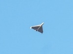 Russia-Ukraine War: A Russian drone is seen during a Russian drone strike.