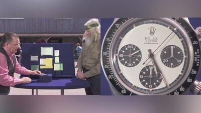 A timeless surprise: Vietnam veteran's Rolex watch soars to $700,000 value on Antiques Roadshow (PictureFolder/Twitter) (Twitter) A timeless surprise: Vietnam veteran's Rolex watch soars to $700,000 value on Antiques Roadshow (PictureFolder/Twitter) (Twitter)