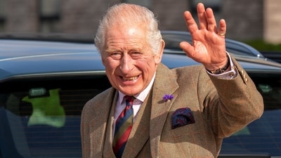 Britain's King Charles III (via REUTERS)