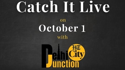 Catch It Live on October 1 Catch It Live on October 1