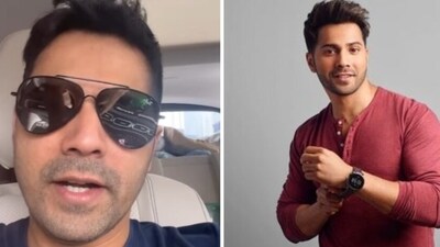 Varun Dhawan posts a funny video while stuck in a traffic jam Varun Dhawan posts a funny video while stuck in a traffic jam