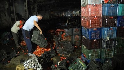 The fire has been successfully brought under control, and efforts for the cooling process were in progress at the time this report was filed.&nbsp; (HT Photo)