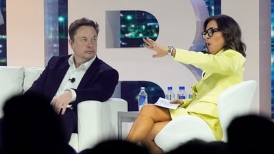 Elon Musk with X CEO Linda Yaccarino, (AP) Elon Musk with X CEO Linda Yaccarino, (AP)