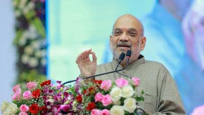 Union home minister Amit Shah laid the foundation stone of various development work of the Ahmedabad Municipal Corporation and the Ahmedabad Urban Development Authority worth about ₹1,651 crore on Saturday. (X/Amit Shah) Union home minister Amit Shah laid the foundation stone of various development work of the Ahmedabad Municipal Corporation and the Ahmedabad Urban Development Authority worth about ₹1,651 crore on Saturday. (X/Amit Shah)