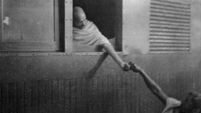 Mahatma Gandhi seen collecting funds for Harijans in Assam, January 1946. Assam was unsure about her own political future; the air was also thick with communal polarisation. When the British Cabinet Mission plan created a political imbroglio, Gandhi sided with Assam and asked the people to remain steadfast. () (Courtesy: National Gandhi Museum) Mahatma Gandhi seen collecting funds for Harijans in Assam, January 1946. Assam was unsure about her own political future; the air was also thick with communal polarisation. When the British Cabinet Mission plan created a political imbroglio, Gandhi sided with Assam and asked the people to remain steadfast. () (Courtesy: National Gandhi Museum)