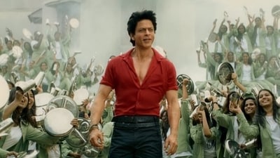 Shah Rukh Khan has a dual role in Jawan. Shah Rukh Khan has a dual role in Jawan.