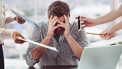 Work stress can also lead to plaque build-up and increase in blood pressure which in turn can affect heart. Mindfulness, exercise, meditation, stress relieving activities can help keep heart issues due to stress at bay. (Freepik) Work stress can also lead to plaque build-up and increase in blood pressure which in turn can affect heart. Mindfulness, exercise, meditation, stress relieving activities can help keep heart issues due to stress at bay. (Freepik)