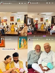 Swara Bhasker and Fahad Ahmed share photos with their daughter. Swara Bhasker and Fahad Ahmed share photos with their daughter.