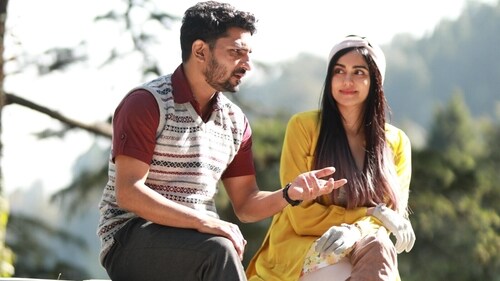 A still from Kofuku, starring Adah Sharma and Jatin Sarna. A still from Kofuku, starring Adah Sharma and Jatin Sarna.