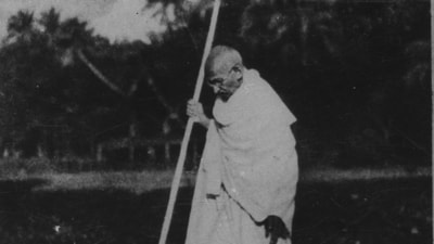 Mahatma Gandhi said,"If we would but concentrate attention on saving the cow the buffalo will take care of herself", (HT file photo) Mahatma Gandhi said,"If we would but concentrate attention on saving the cow the buffalo will take care of herself", (HT file photo)