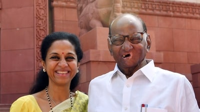 Sharad Pawar will attend the Election Commission hearing in New Delhi over NCP split. Sharad Pawar will attend the Election Commission hearing in New Delhi over NCP split.