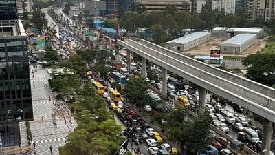 Congestion on Bengaluru's Outer Ring Road on September 27. (MTF_Mobility) Congestion on Bengaluru's Outer Ring Road on September 27. (MTF_Mobility)