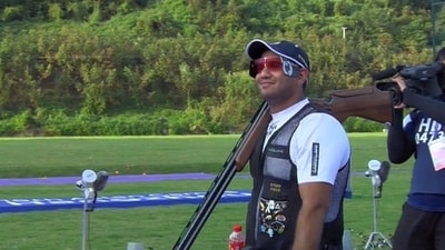 Kynan went on to shoot down the bronze after being in contention for silver, aggregating 32 out of 40. Kynan went on to shoot down the bronze after being in contention for silver, aggregating 32 out of 40.