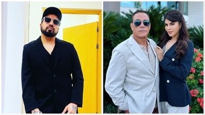 Mika Singh's deleted tweet about Jacqueline Fernandez's photo with Jean-Claude Van Damme goes viral.