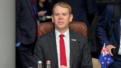 New Zealand's Prime Minister Chris Hipkins (Reuters)