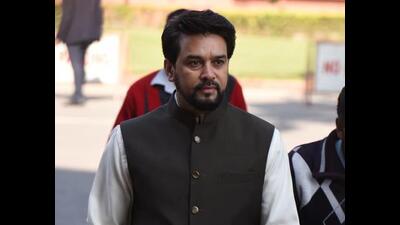 Union minister Anurag Thakur (HT File)