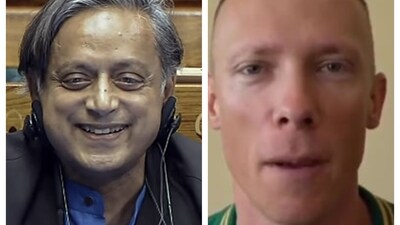 Shashi Tharoor shared a video of South African players struggling to pronounce 'Thiruvananthapuram'.