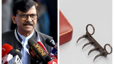 Sanjay Raut asked what is the use of bringing Shivaji's tiger claw back when Maharashtra has been turned into Delhi's slave. Sanjay Raut asked what is the use of bringing Shivaji's tiger claw back when Maharashtra has been turned into Delhi's slave.