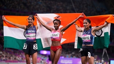 Both Parul and Preeti managed new personal best times (AP) Both Parul and Preeti managed new personal best times (AP)