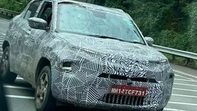 A test mule of Tata's Punch EV (HT Auto) A test mule of Tata's Punch EV (HT Auto)