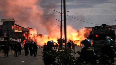 Ethnic conflict in the state has since May 3 left over 175 dead and around 50,000 displaced. (AFP)