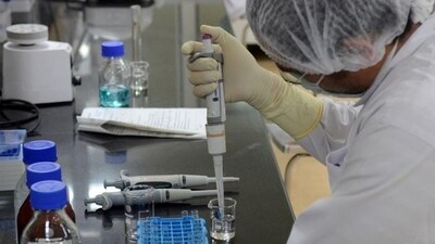 A research scientist experimenting. (Representative Image) A research scientist experimenting. (Representative Image)
