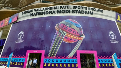 A general view of Narendra Modi Stadium. (PTI) A general view of Narendra Modi Stadium. (PTI)