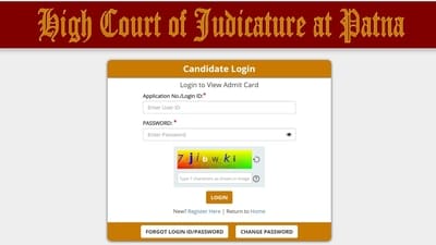 Patna High Court releases admit card for Personal Assistant Recruitment Exam 2023; download now at patnahighcourt.gov.in Patna High Court releases admit card for Personal Assistant Recruitment Exam 2023; download now at patnahighcourt.gov.in