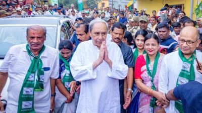 Patnaik hit out the opposition Bharatiya Janata Party (BJP) and Congress accusing them of being anti-people. (HT Photo) Patnaik hit out the opposition Bharatiya Janata Party (BJP) and Congress accusing them of being anti-people. (HT Photo)