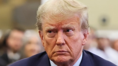 Donald Trump New York Trial: Former US president Donald Trump sits in the courtroom at New York Supreme Court. (AP) Donald Trump New York Trial: Former US president Donald Trump sits in the courtroom at New York Supreme Court. (AP)