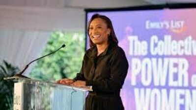 “I'm proud to announce California's new United States Senator -- Laphonza Butler,” began the governor in his post. “I'm proud to announce California's new United States Senator -- Laphonza Butler,” began the governor in his post.