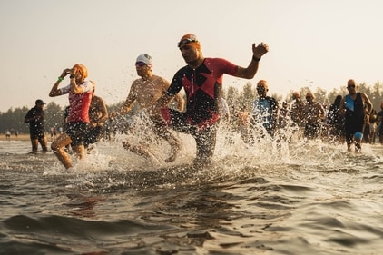 This year, triathletes will do a 1.9 km swim in Miramar Beach. (Photo credit: Ironman India) This year, triathletes will do a 1.9 km swim in Miramar Beach. (Photo credit: Ironman India)