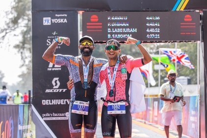 The finishers of Ironman 2022. (Photo credit: Ironman India) The finishers of Ironman 2022. (Photo credit: Ironman India)