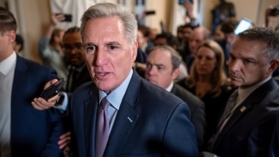Speaker of the House Kevin McCarthy. (AP) Speaker of the House Kevin McCarthy. (AP)