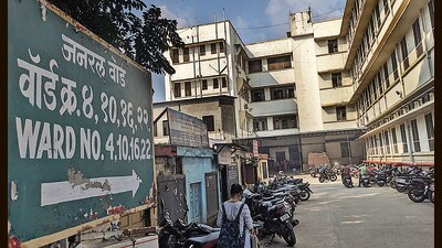 Currently, 16 Yerawada Jail inmates are availing treatment in ward numbers 11, 12, 15 and 16 of the Sassoon Hospital. (SHANKAR NARAYAN) Currently, 16 Yerawada Jail inmates are availing treatment in ward numbers 11, 12, 15 and 16 of the Sassoon Hospital. (SHANKAR NARAYAN)