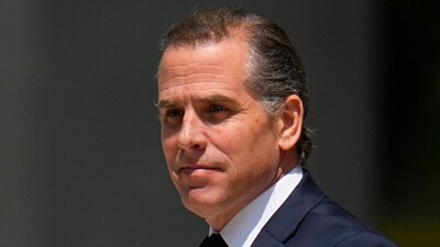 President Joe Biden's son Hunter Biden leaves after a court appearance, on July 26, 2023, in Wilmington. (AP)