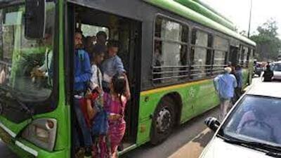 In the 2021-22 fiscal, women commuters availed 134 million free trips on DTC buses, and 126.9 million free trips in cluster buses. (HT Photo)