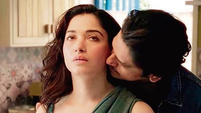 Vijay Varma and Tamannaah Bhatia were seen in Lust Stories 2