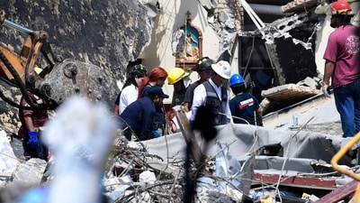 Three of the dead were children, and on the list of people who had been injured were a 4-month-old baby, three 5-year-olds and two 9-year-olds.&nbsp; (AFP)