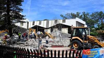 The state security spokesman's office said it appeared to be “a structural failure.”&nbsp; (AFP)